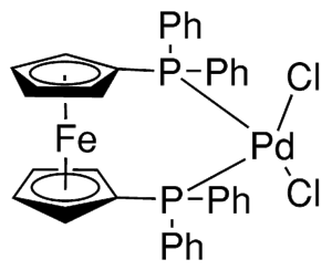 [1,1′-Bis(diphenylphosphino)ferrocene]dichloropalladium