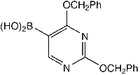 2,4-Dibenzyloxypyrimidine-5-boronic acid