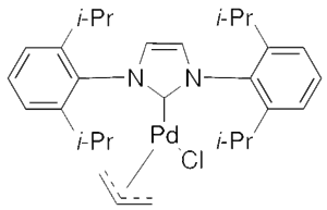 Allyl[1,3-bis(2,6-diisopropylphenyl)imidazol-2-ylidene]chloropalladium(II)