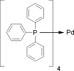 Terakis(triphenylphosphine)palladium(0)